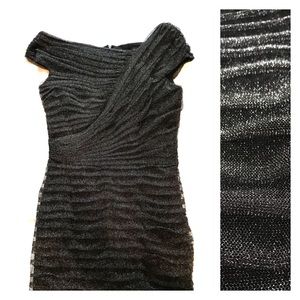 Tadashi Shoji glittery body formal dress size 8